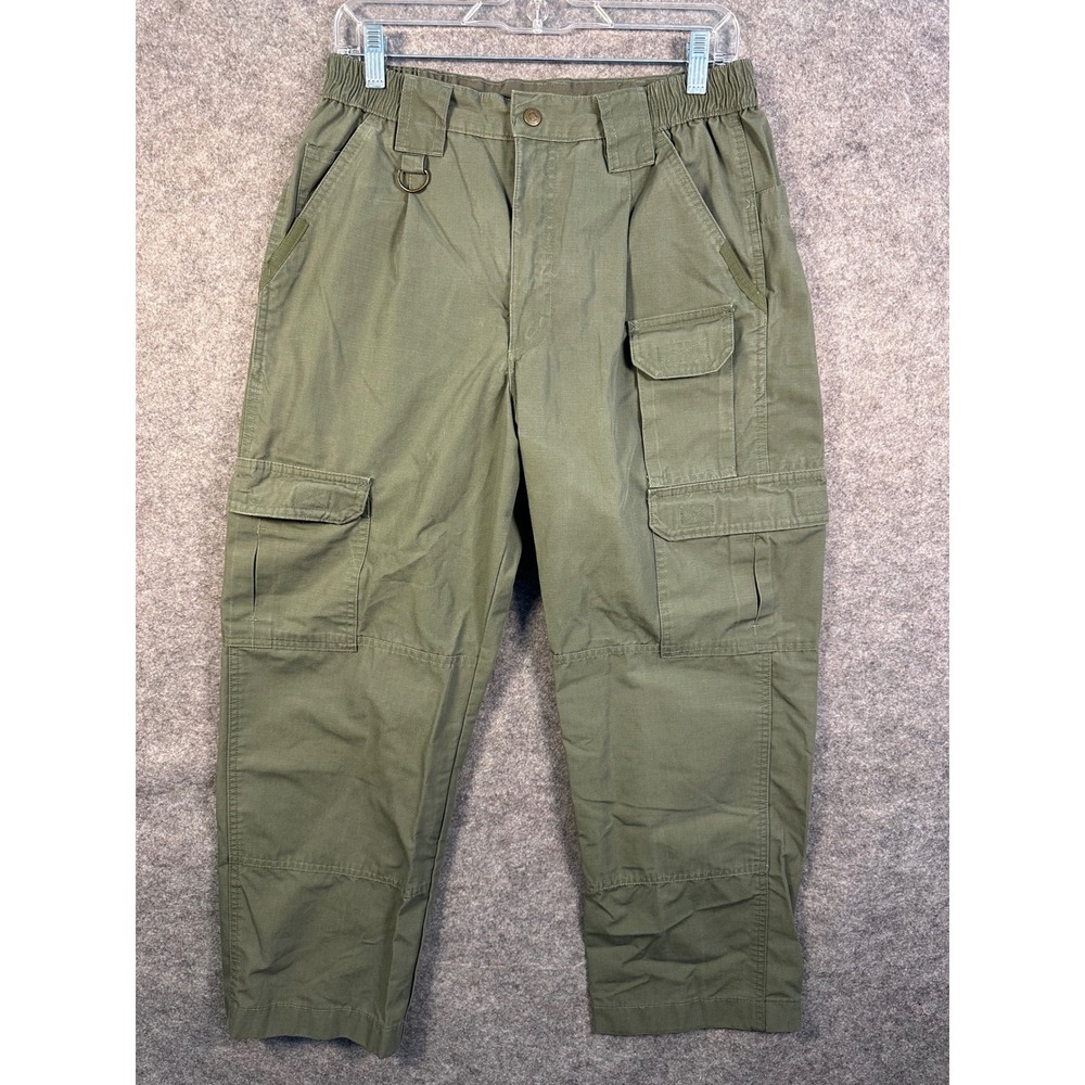 Propper Tactical Cargo Pants Mens‎ 32/34 Olive Green Ripstop Utility Trousers